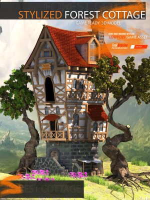 Stylized Forest Cottage