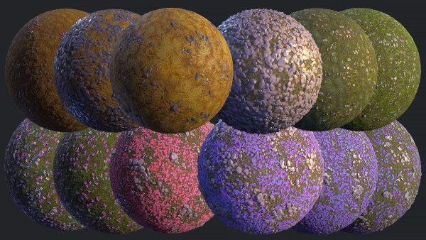 Stylized Ground Materials