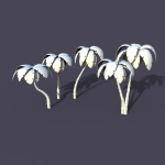 Stylized Palms LP Toon