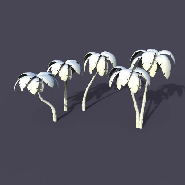 Stylized Palms LP Toon