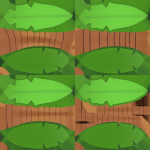 Stylized Palms LP Toon