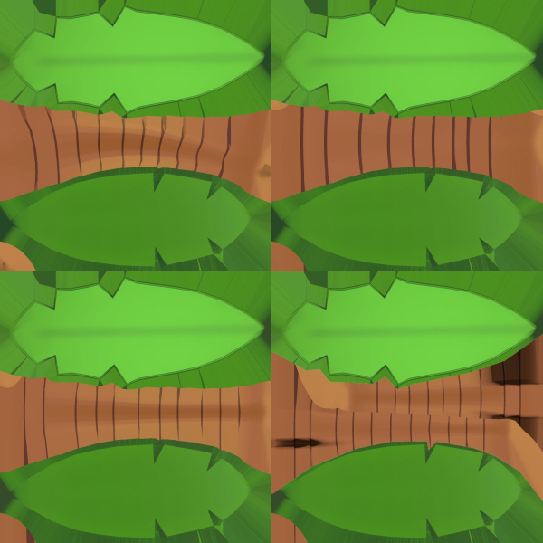 Stylized Palms LP Toon