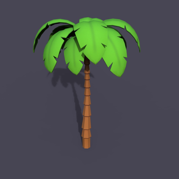 Stylized Palms LP Toon
