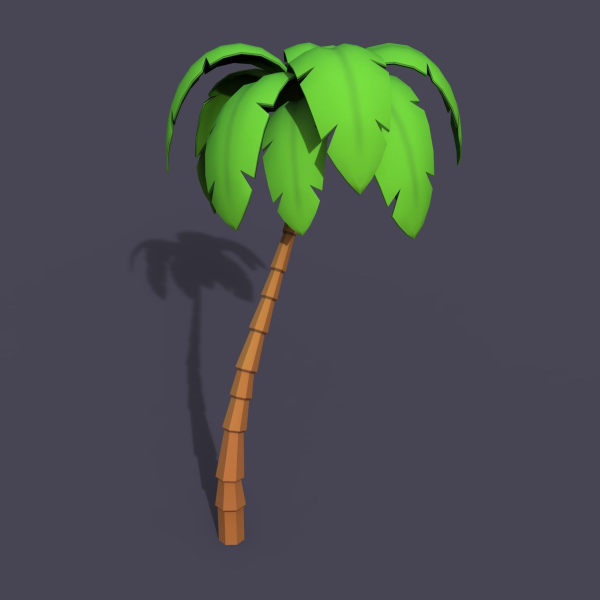 Stylized Palms LP Toon