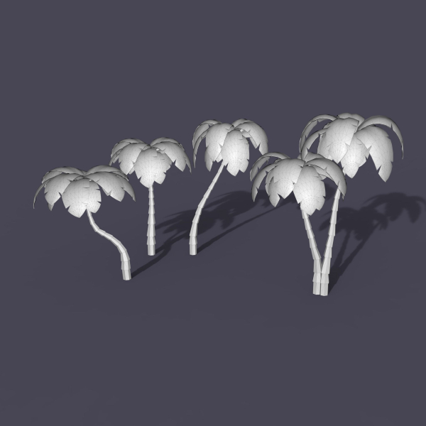 Stylized Palms LP Toon