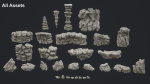Stylized Rock Pack