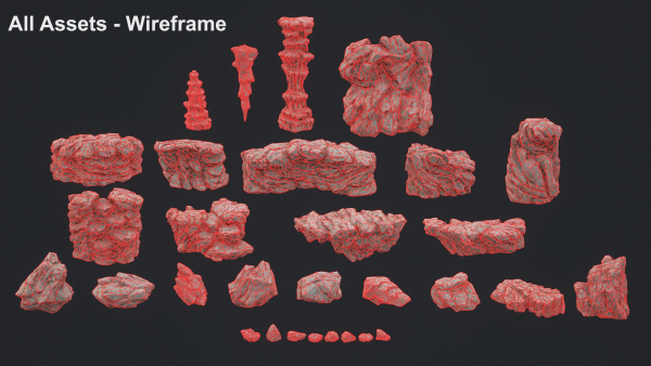 Stylized Rock Pack