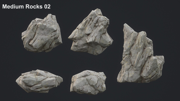 Stylized Rock Pack