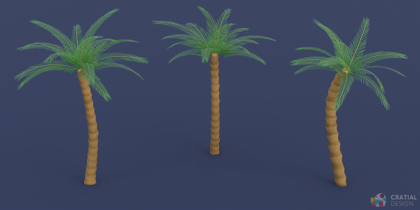 Stylized Tropical Nature and Foliage Kit
