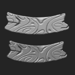 STYLIZED WOODEN PLANK MEGA PACK 4 IN ONE  73 BRUSHES
