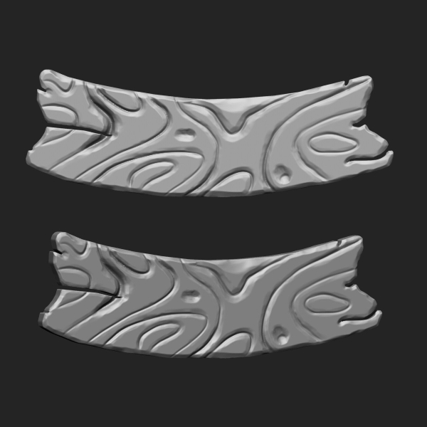 STYLIZED WOODEN PLANK MEGA PACK 4 IN ONE  73 BRUSHES