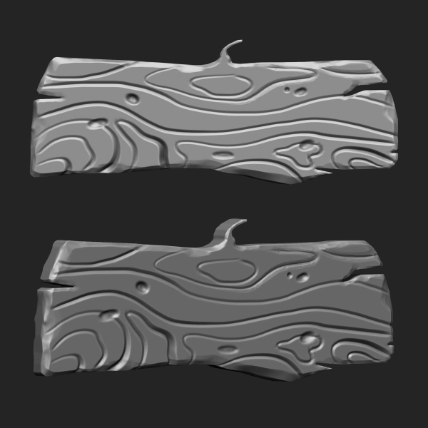 STYLIZED WOODEN PLANK MEGA PACK 4 IN ONE  73 BRUSHES
