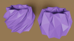 3D Printed Succulents Planters - 13 pieces