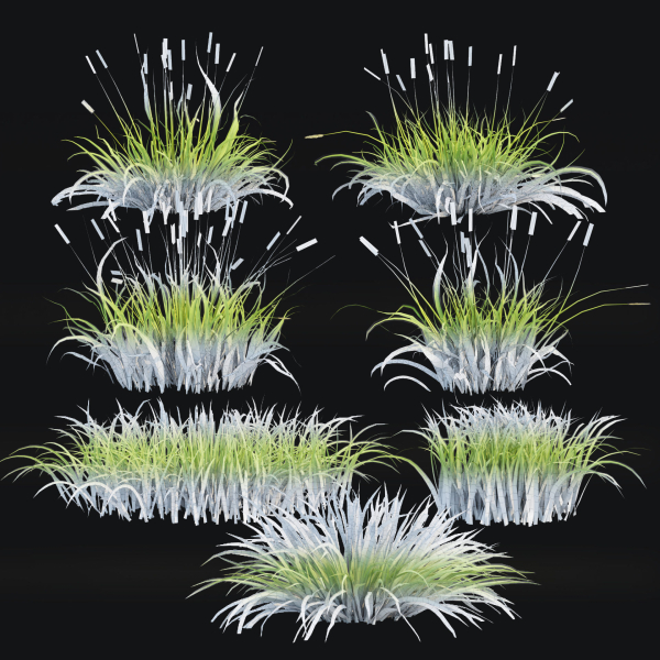 Summer Wild Grass collection vol 224-Blender