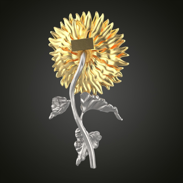 Sunflower Pendant