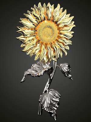 Sunflower Pendant