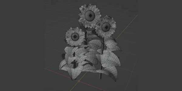 Sunflowers vol 151-Blender