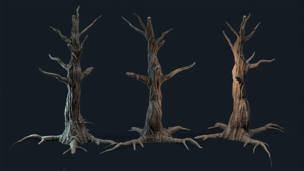 Swamp Dead Tree