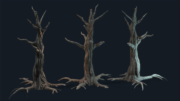 Swamp Dead Tree
