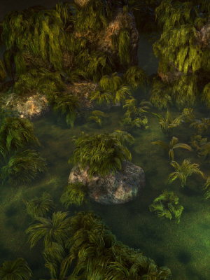 swamp-tussocks-3d-model-low-poly-fbx-unitypackage-uasset