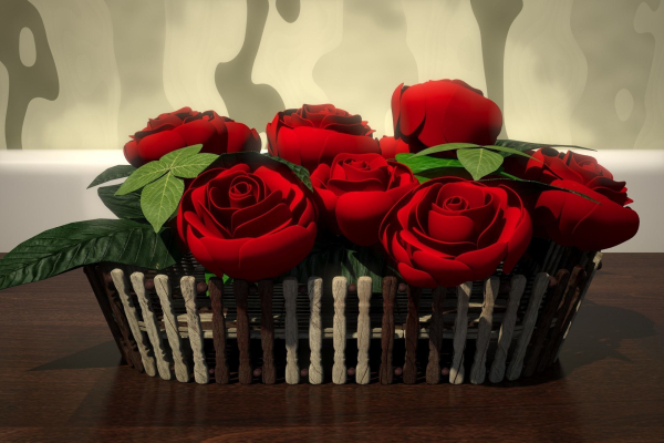 Sweet looking Flower Basket