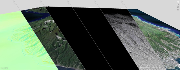 Tahiti island in French Polynesia