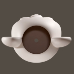 TEDDY HEAD PLANT POT for 3D Printing - Planter