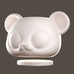 TEDDY HEAD PLANT POT for 3D Printing - Planter