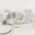 Terracotta Pot Set