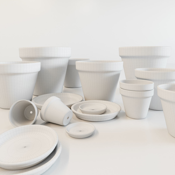 Terracotta Pot Set