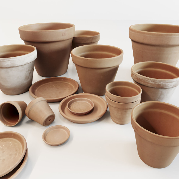 Terracotta Pot Set