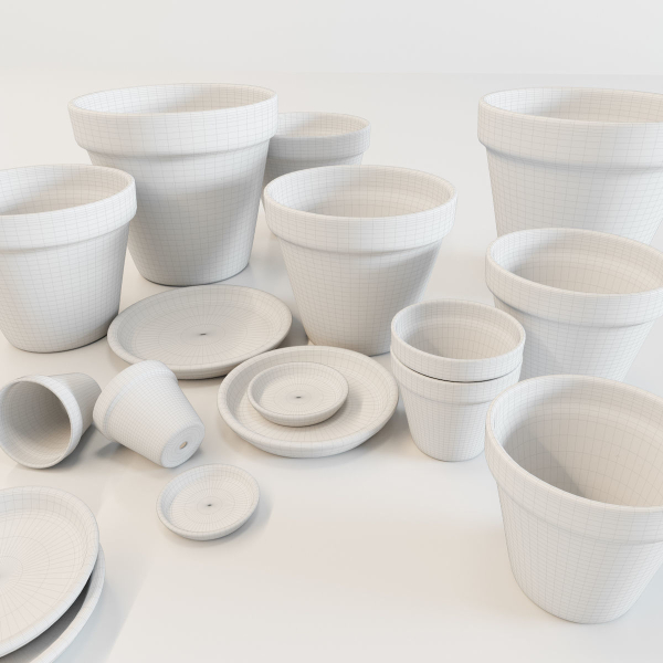 Terracotta Pot Set