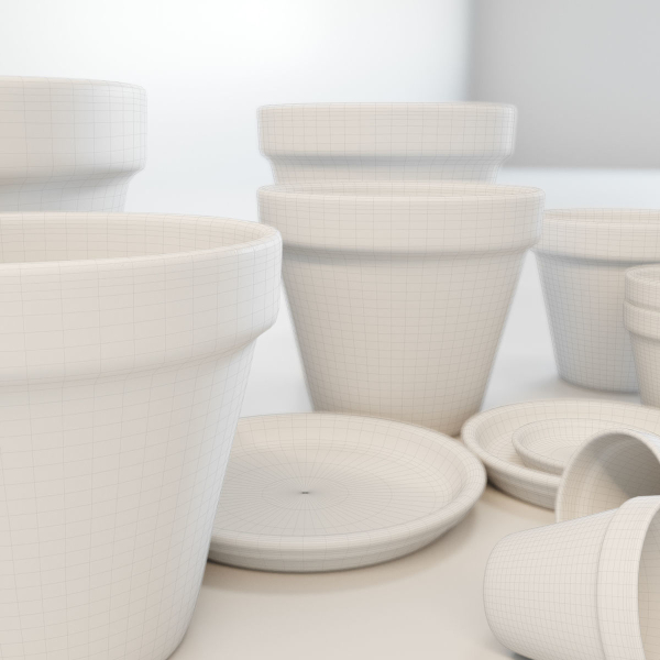 Terracotta Pot Set