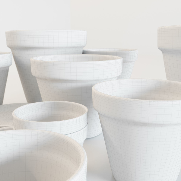 Terracotta Pot Set