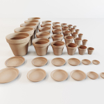 Terracotta Pot Set