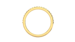 texture leaf ring