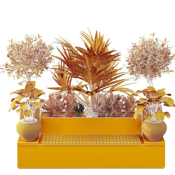Tree and bush garden box outdoor VOL 18