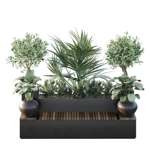Tree and bush garden box outdoor VOL 18