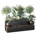 Tree and bush garden box outdoor VOL 18