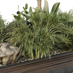 Tree and bush garden box outdoor VOL 37