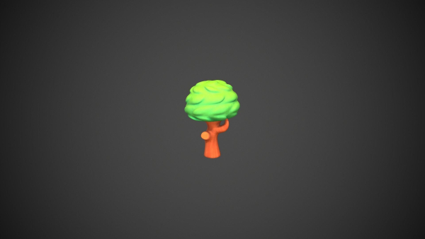 Tree Cartoony Stylized