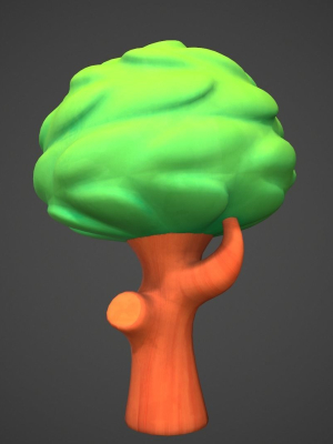Tree Cartoony Stylized