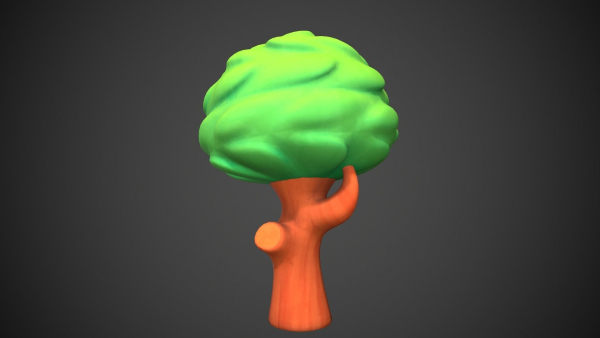 Tree Cartoony Stylized