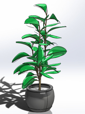 tree-model-1-3d-model-stl-ige-stp