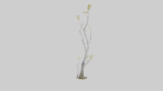 Tree set Low-poly 3D model