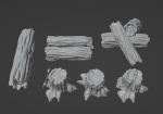 Tree trunks and logs
