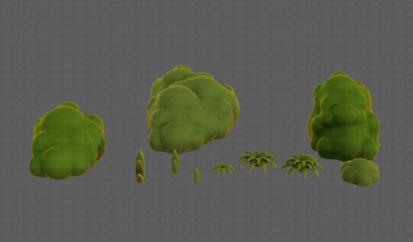 Trees Cartoon V13