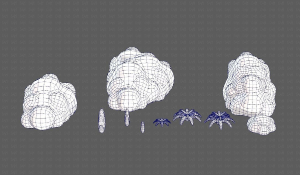 Trees Cartoon V13