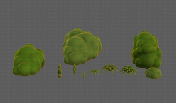 Trees Cartoon V13