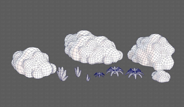 Trees Cartoon V13